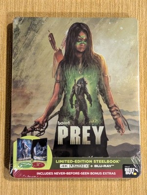 PREY Best Buy Exclusive 4K Steelbook (4K UHD +Blu-ray) BRAND NEW! STILL SEALED!