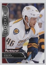 2016-17 Upper Deck Parkhurst Red Pontus Aberg #337 a3q