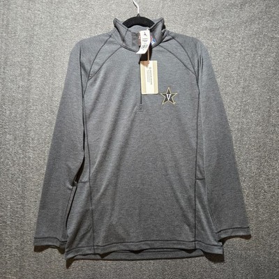 Tommy Bahama Palm Pro 1/2 Zip IslandZone Gray Vanderbilt Commodores 1/4 Zip Sz S