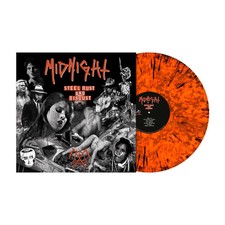 MIDNIGHT - steel, rust and disgust LP orange ...