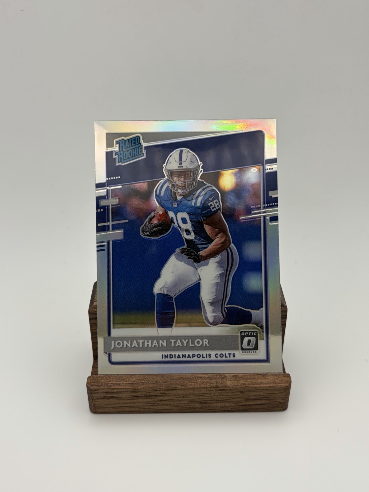 2020 Panini Donruss Optic - Rated Rookies Jonathan Taylor #167 Holo Prizm (RC)