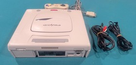 🕹Sega Saturn bundle Region Free  & FRAM  MODS New battery - complete 🕹