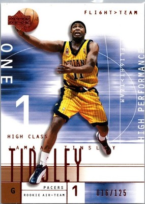 2001-02 Upper Deck Flight Team - Jamaal Tinsley #137 Copper /125 (RC)