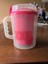 Vintage Betras Travel Cup Gaint Huge Monster Mug Hydration -64 Oz