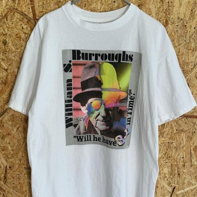 90s William s burroughs vintage tee　3D