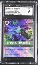 Lorcana - We Don't Talk About Bruno Enchanted - 2024 Ursula's Return CGC 9 Mint
