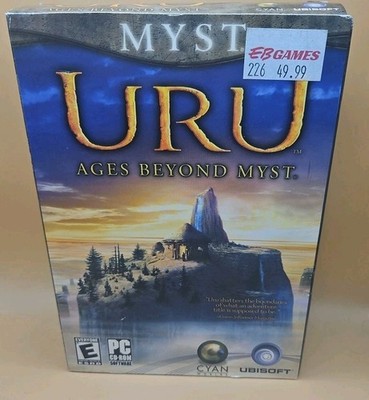 ''BRAND NEW'' Myst: Uru - Ages Beyond Mist (PC CD-ROM) Big Box FACTORY SEALED