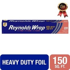 Reynolds Wrap Heavy Duty Aluminum Foil Roll 12 Inches Wide 50 Sq. Ft.