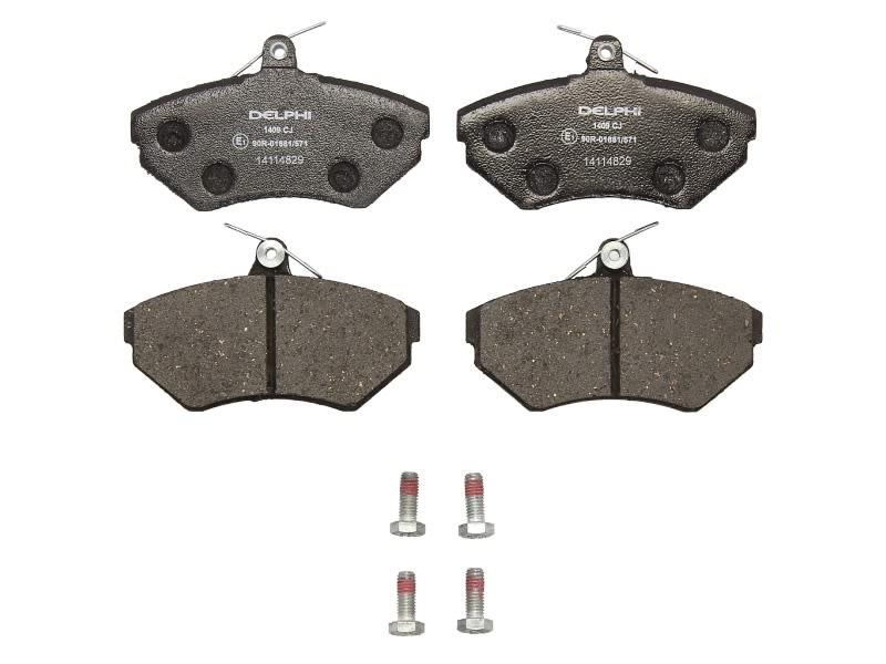 Plaquettes de frein DELPHI LP1409 en céramique premium pour Audi A4 B5
