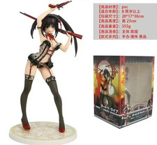 Date A Live Kurumi Tokisaki 1/7 Scale Anime Figure 24cm Collectible Model Toy