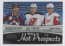 2015 Upper Deck Fleer Showcase White Hot 1/5 Andreas Martinsen Paul Thompson 0c3