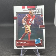 2022 Donruss Optic #233 Danny Gray 49ers Rookie Rc