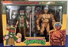 NECA Teenage Mutant Ninja Turtles CROOKED NINJA TURTLE GANG & ROCK SOLDIER 2022