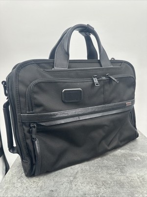 TUMI Alpha 3 Slim Three Way Aktentasche - Schwarz - 5776-7-A