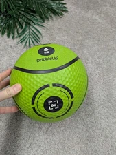 DribbleUp Smart Medicine Ball 6 LB Green Interactive Workout Fitness App Gym