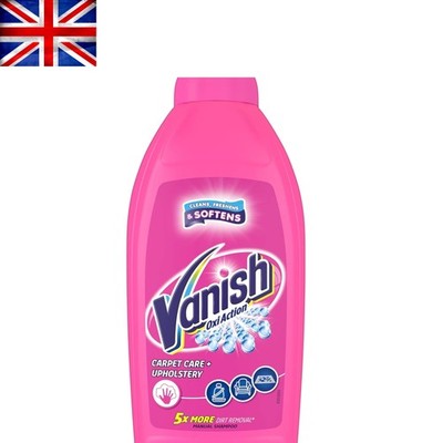 Vanish 450ml Teppichreiniger & Polstershampoo - Sanfte Power für große Flächen