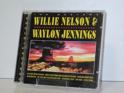 CD Willie Nelson & Waylon Jennings: The Masters (1997 Eagle Records UK) - Bild 1 von 4