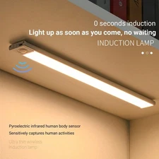 Cabinet Motion Sensing 10 LED Night Light Closet Portable Magnetic Bar