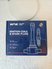KAX 4-Pack Ignition Coils & Double Iridium Spark Plugs for Subaru 2014 2016