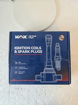 KAX 4-Pack Ignition Coils & Double Iridium Spark Plugs for Subaru 2014 2016