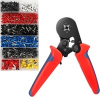 Miiepls Crimpzange Set 1250 AderendhüLsen 0,25-10 Mm² Ergonomisch Mit Sortierbox