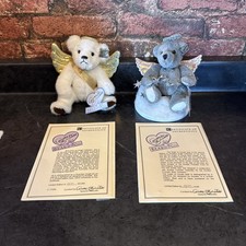 Annette Funicello Angel Bear Jill,Angel Of Cloud Bear W/Certificates Approx 5.5  