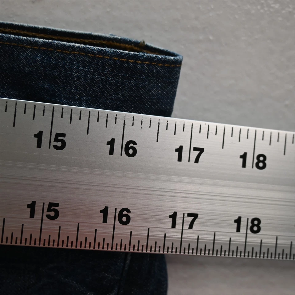 J Brand 32x34 Dark Wash Denim Kane Slim Straight Mens Jeans - Image 4 of 4