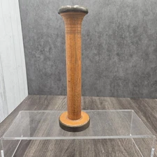 Antique Wooden Spools Lot Wilson Bros & Dixons Made in England Vintage Primitive