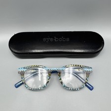 Eyebobs Waylaid 2231-32 Blue Clear Round Reading Glasses 2.50