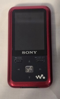 Sony S/N5436164 Walkman Player Red UNTESTED W/Case | eBay
