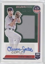 2022 Panini USA Baseball Stars & Stripes 55/250 Oliver Santos #SIL-OS Auto uk2