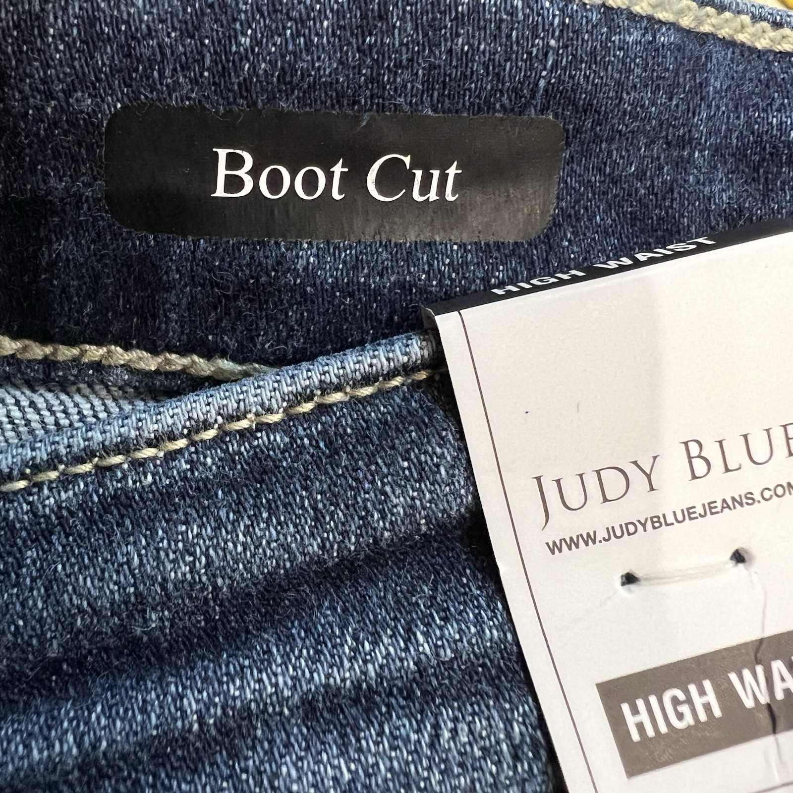 Judy Blue Women’s 13/31 Bootcut Denim Jeans Dark Blue JB82315DK NEW