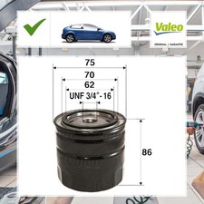Valeo Ölfilter FORD FOCUS II (DA_, HCP, DP) 1.6