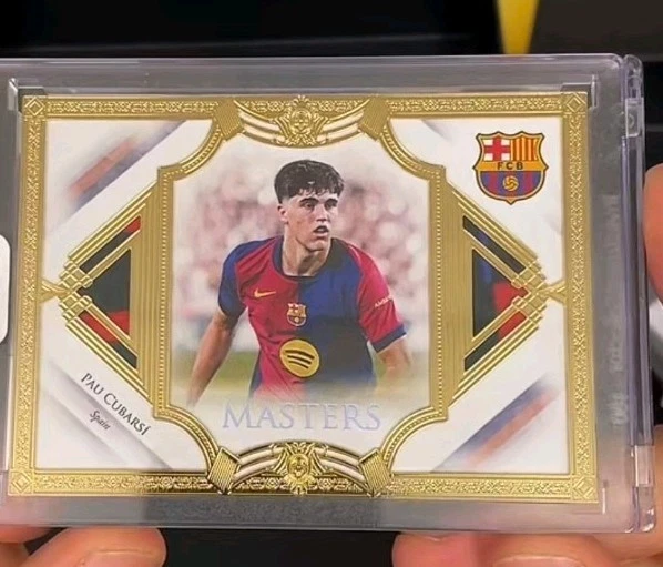Topps Futera FC Barcelona 1/1 GOLD FRAME, PATCH - PAU CUBARSI 1 of 1 Rare