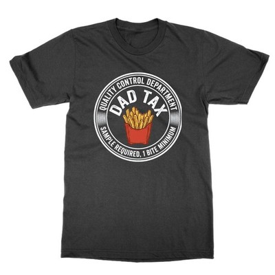Lustiges T-Shirt Papa Steuer Qualitätskontrolle Papa Witz
