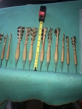 Official No.1 / No.2 Wood Darts For Parts 6 OF EA. LOT R