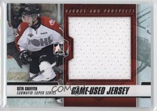 2012-13 ITG Heroes and Prospects Black Jersey /120 Seth Griffith #SSM-14 2a8