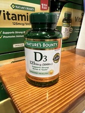 Nature s Bounty 67959 Vitamin D3 Suppliments ...
