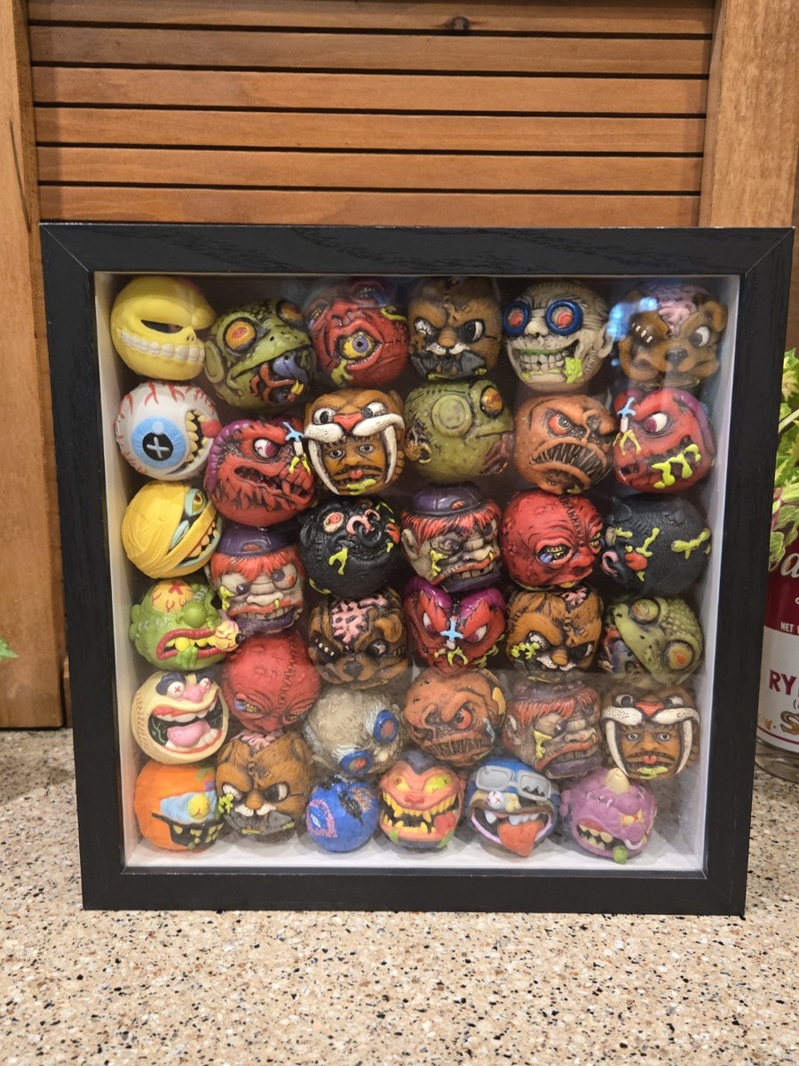 Madballs !!! 35 Mini Official MADBALLS !!! In Shadow Box !!! | eBay