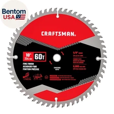 10 in Table Saw Blade 60 Tooth with 5/8 in Arbor (1 Pack) (CMAS21060)