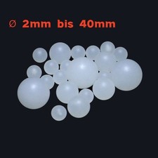 2mm-40mm Precyzyjne solidne plastikowe kulki PP Plastikowe kulki Kulki polipropylenowe