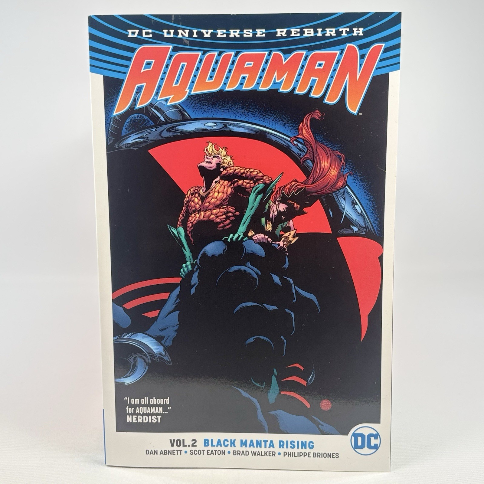 Aquaman Vol 2 Black Manta Rising TPB DC Rebirth Graphic Novel Abnett