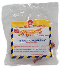 McDonald's Happy Meal 1995 Marvel Spider-Man Under-3 Toy The Amazing Spider-Man