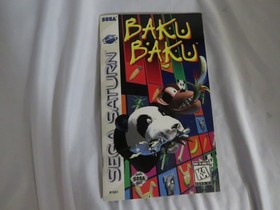 Baku Baku Sega Saturn Complete With Manual Teated And In Working Condition