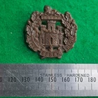 WW2 The Essex Regiment Plastic Economy Cap Badge - British Army
