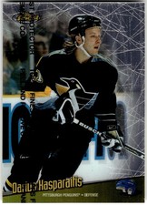 1998-99 Finest #25 Darius Kasparaitis Pittsburgh Penguins NHL Hockey
