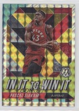2019-20 Panini Mosaic In It to Win It Pascal Siakam #7 xi6