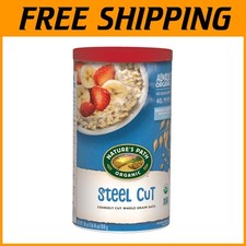 Organic Steel Cut Oats Instant Oatmeal, 30oz Pack of 6 
