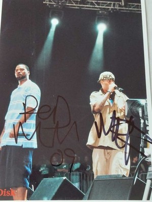 Method Man & Redman - Original in-person Autogramm auf Foto - rar