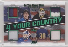 2020 Leaf ITG Used Emerald 5/5 John Vanbiesbrouck Tom Barrasso Mike Richter 4t6